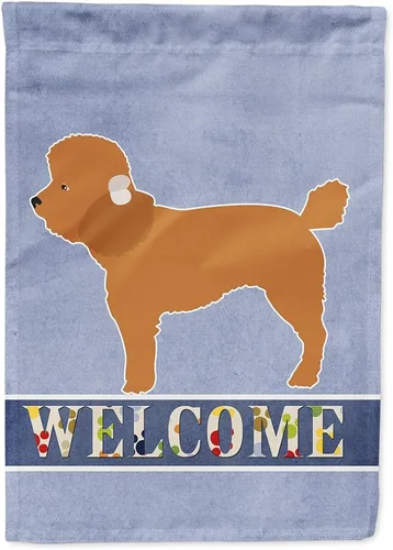 Miniatura 22 de Caroline's Treasures BB8334GF AIDI Bandera de jardín para perro de montaña del Atlas, bandera de buzón azul, bandera decorativa para patio exterior