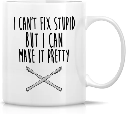 Miniatura 27 de Retreez Taza Graciosa - Confía en mí, casi soy médico, 325 ml, Tazas de café de cerámica - Tazas divertidas, sarcásticas, motivacionales, regalos