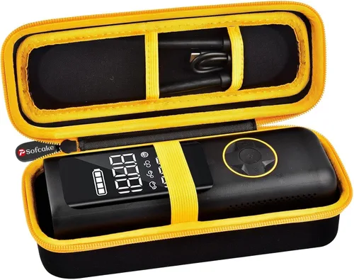 Miniatura 10 de Funda compatible con Fanttik X8 para inflador de neumáticos APEX/APEX EV compresor de aire portátil. Soporte de almacenamiento para Hafuloky