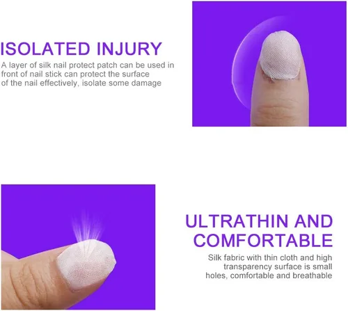 Miniatura 4 de Envoltura de seda para uñas, envoltura de seda para uñas, envoltura de seda adhesiva para uñas, calcomanías protectoras de uñas de gel UV
