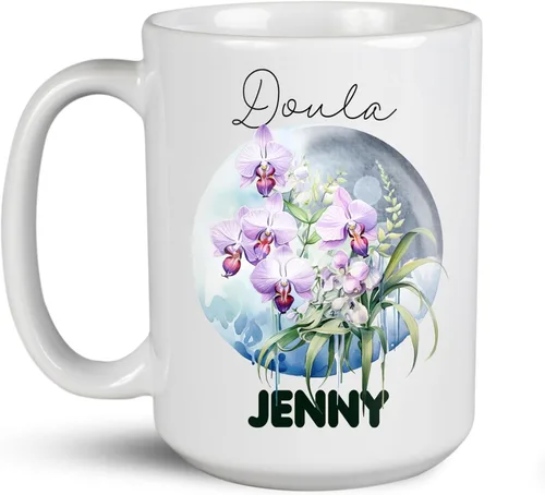 Miniatura 26 de Taza de café personalizada para fotógrafo, cámara con flores de gerbera, taza de té personalizada con nombre, regalo para amantes de la fotografía