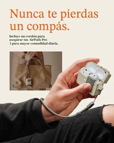 Miniatura 6 de Spigen Funda para AirPods Pro 3, Classic LS compatible con AirPods Pro de 3ª generación (2025) inspirada en el diseño clásico de mouse Macintosh