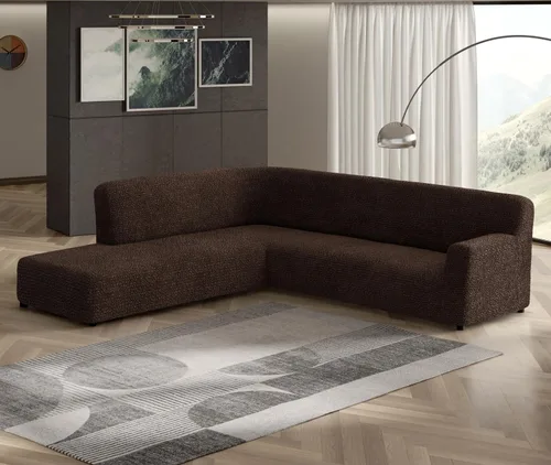 Miniatura 2 de PAULATO BY GA.I.CO. Funda de Sofá Seccional - Funda de Sofá de Esquina - Fundas de Sofá Chaise con Parachoques - Sofá Lavable con Funda para Otomana