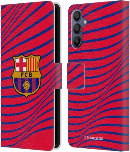 Miniatura 188 de Head Case Designs Funda de piel con licencia oficial del FC Barcelona Barca Crest Graphics para Samsung Galaxy A06 4G