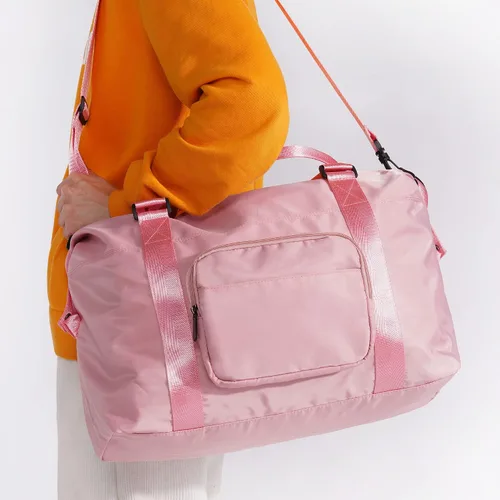 Miniatura 4 de Dreamer Yuanda Bolsa de viaje para mujer, bolsa de mano, bolsa de fin de semana con bolsillo húmedo y manga de carrito, bolsa de gimnasio deportiva