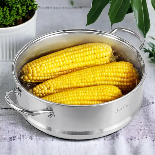 Miniatura 9 de Olla de vapor de acero inoxidable de 3 niveles con tapa, olla de vapor para cocinar (3 niveles), olla de cocina de múltiples capas, sartén de cocina