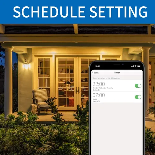 Miniatura 5 de ANWIO Bombillas inteligentes de 8.5 W (reemplazo de 60 W) A19 E26 bombilla LED funciona con Alexa, Google Assistant, aplicación Smart Life