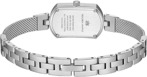 Miniatura 5 de Golden Maple Watches for Women, Small Oval Stainless Steel Case, Mother fo Pearl Dial, Dainty Ladies Watches, Luxury Gifts for Her