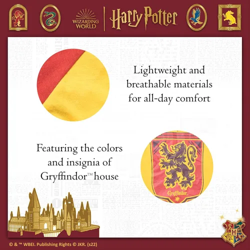 Miniatura 3 de Harry Potter Gryffindor Camiseta para perro, camisa de disfraz para mascotas, ropa y accesorios para perros con licencia oficial para casas