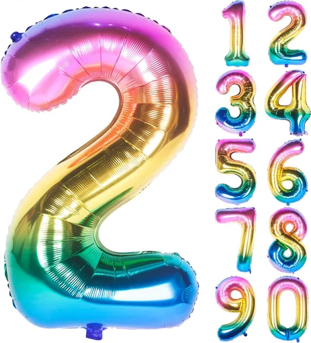 Miniatura 15 de Globos de 40 pulgadas para inflar con helio, de película de aluminio, para fiestas, cierre manual (púrpura 0)