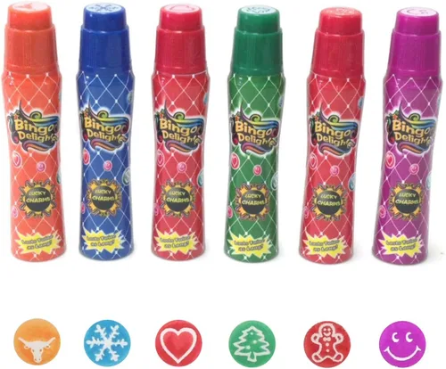 Miniatura 2 de Tapp Collections™ Bingo Delight Bingo Daubers Theme C - 6 Patrones