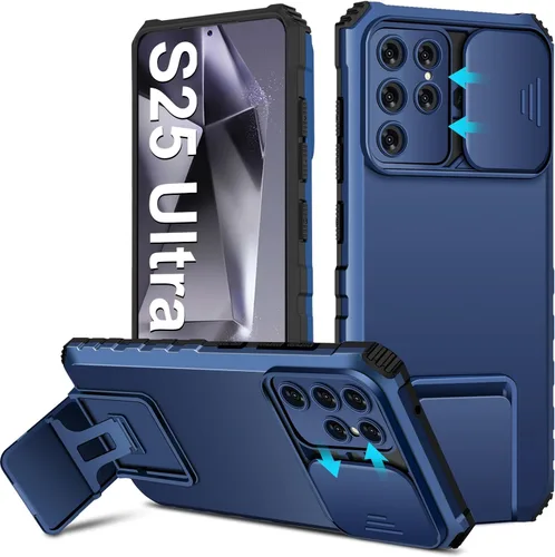 Miniatura 28 de S22 Ultra - Funda compatible con Samsung Galaxy S22 Ultra 5G [versión 2022], funda para cámara deslizante, funda de teléfono a prueba de golpes