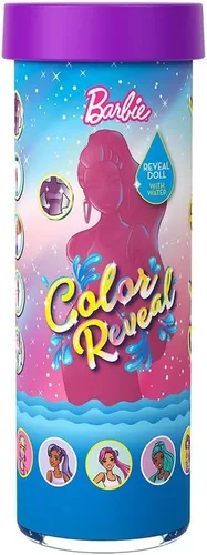 Muñeca Mini Barbie Color Reveal 3.8 cm Modelo Aleatorio