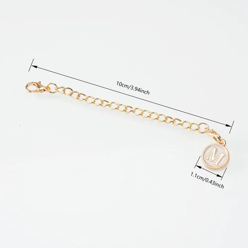 Miniatura 7 de MOTAIN Accesorios de dije de letra para taza Stanley, dije de mango de letra de identificación de acero inoxidable, dije de letra de mango de taza