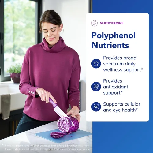 Miniatura 3 de Pure Encapsulations Nutrientes de polifenol Fórmula multivitamínica/mineral hipoalergénica densa en nutrientes 180 cápsulas
