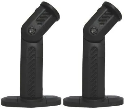 Miniatura 2 de VideoSecu 5 soportes universales para altavoces negros de lujo para paredes y techos MS26B5 1YR