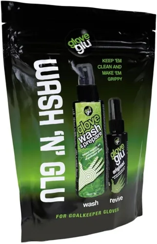 Miniatura 11 de gloveglu - Guantes de portero en espray Guantes de portero de 4.1 fl oz en aerosol MEGAgrip + guante de portero de 1.7 fl oz en aerosol para lavar