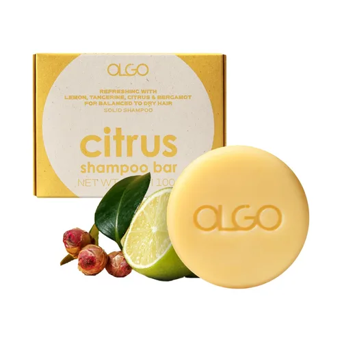 Miniatura 9 de Marine Shampoo Bar Champú de control de sebo con enfriamiento Mentol, Cornmint, carbón, algas y uva marina Limpieza profunda, volumen ligero