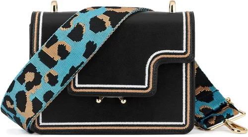 Miniatura 636 de ZOOEASS - Correa de repuesto para cartera, para colgar en el hombro o para cruzar, ancha y ajustable, de lona