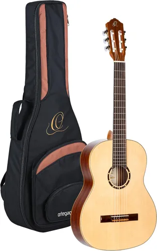 Miniatura 22 de Guitarra Clásica de Nylon Tamaño 3/4 de la Serie Family con Bolsa