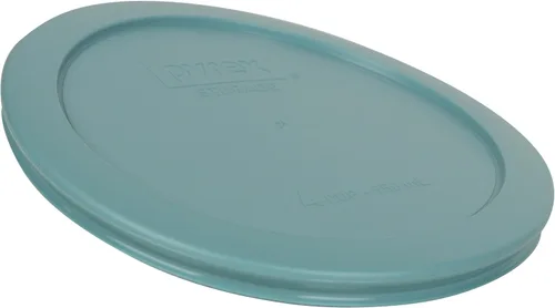 Miniatura 2 de Pyrex 7201-PC 4 tazas turquesa tapa de repuesto para almacenamiento de alimentos (paquete de 4) - Fabricado en Estados Unidos