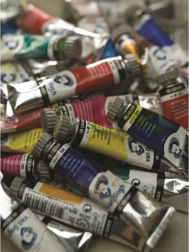Miniatura 4 de Tarens T0204-313-3 Van Gogh Azorred Deep Oil Paint, Set of 3, 0.7 fl oz (20 ml)