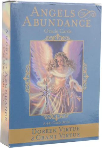 bouti1583 Angels of Abundance Oracle Cards 44 cartas, exquisitas cartas de tarot ligeras de tamaño pequeño, seguras y ecológicas, fáciles de