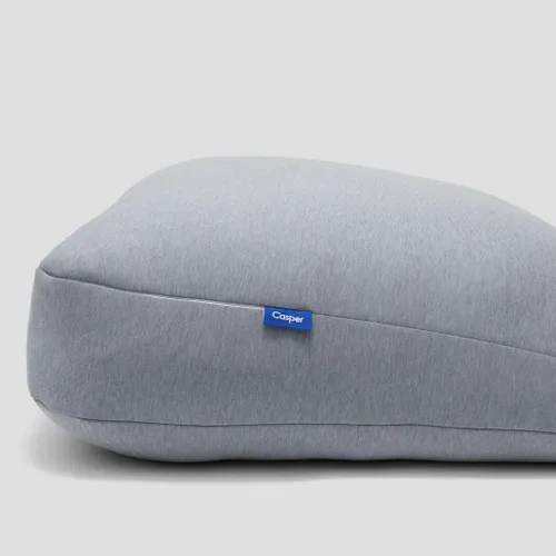 Miniatura 4 de Casper Almohada de respaldo para dormir, tamaño único, color gris y almohada de enfriamiento esencial para dormir, estándar, color blanco