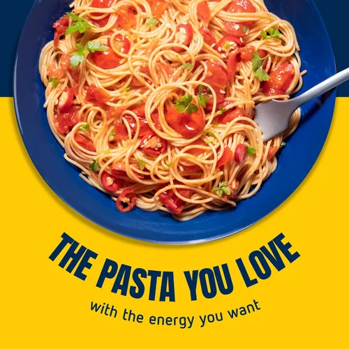 Miniatura 7 de BARILLA Protein+ (Plus) Angel Hair - Proteína de lentejas, garbanzos y guisantes - Buena fuente de proteína a base de plantas, pasta de proteínas