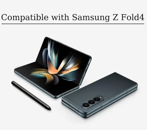 Miniatura 7 de Repuesto de bolígrafo Galaxy Z Fold 4 + 2 puntas de bolígrafo para Samsung Galaxy Z Fold 4 S Pen Touch Stylus S Pen + puntas de repuesto Negro
