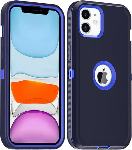 Miniatura 10 de AICase Funda para iPhone 11, resistente protección contra caídas, cuerpo completo, resistente, a prueba de golpes, militar, resistente, duradera