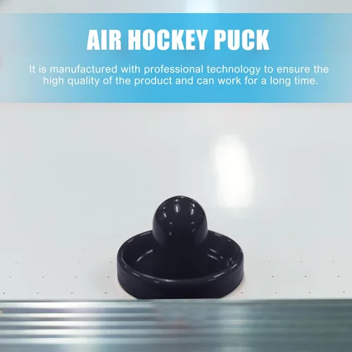 Miniatura 4 de Paletas y discos de hockey de aire de repuesto con huelguistas y alfombrillas gruesas de tablero de fibra para mesas de hockey, kit de accesorios