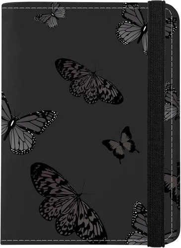Miniatura 8 de Linda Funda para Pasaporte y Soporte Combo, Cubierta para Pasaporte con Bloqueo RFID, Compatible con Billetera para Hombres y Mujeres, Protector