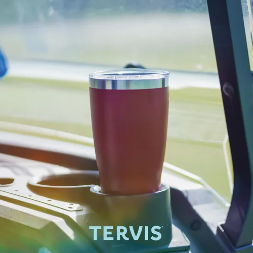 Miniatura 8 de Tervis Traveler - Vaso aislado Sara Berrenson de triple pared floral retro mantiene las bebidas frías y calientes, 30 onzas, acero inoxidable Sara