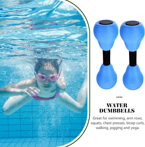 Miniatura 5 de STOBAZA 2 mancuernas ajustables para mujer y ligeras para deportes acuáticos, pesas de fitness para piscina, aeróbicos, entrenamiento de fuerza