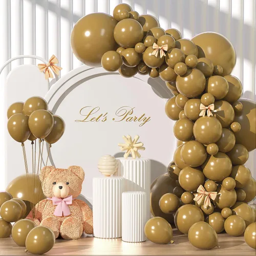 Miniatura 10 de Kit de arco de globos rojo brillante de 135 piezas de diferentes tamaños de 18, 12, 10 y 5 pulgadas, decoraciones de fiesta de color rojo para baby