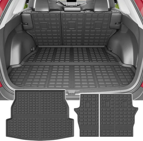 Miniatura 13 de powoq Alfombrilla de Maletero Compatible con Toyota RAV4 2013 2014 2015 2016 2017 2018 Forro de Carga para Todo Clima Alfombrilla de Respaldo