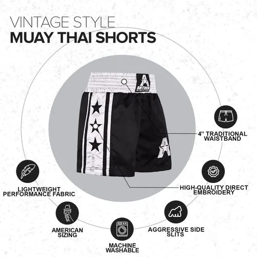 Miniatura 78 de Anthem Athletics Pantalones cortos de Muay Thai para hombre, pantalones cortos de Muay Thai para mujer - Kickboxing Short Boxing Trunks 5050 Classic
