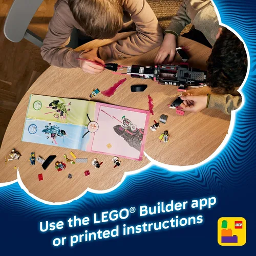 Miniatura 6 de LEGO DREAMZzz - Juguete de construcción submarino de tiburón pesadilla para niños, juego de simulación y figuras para niños y niñas, a partir de 9