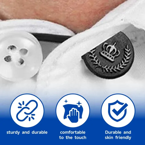 Miniatura 3 de 20 extensores de botón para jeans, extensores de cuello para camisas de hombre, extensor de botón para camisas de vestir/dos estilos en tres