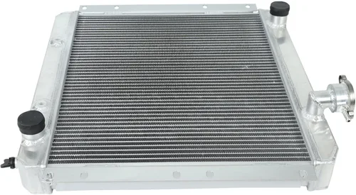 Miniatura 2 de Radiador de aluminio completo de 3 filas compatible con T-oyota Land Cruiser FJ40 FJ45 Series L6 1958-1984