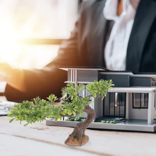 Miniatura 7 de Decoración para el hogar, plantas de flores artificiales, decoración de platos de sushi, flor japonesa, sushi, restaurante, árbol, adorno de plato