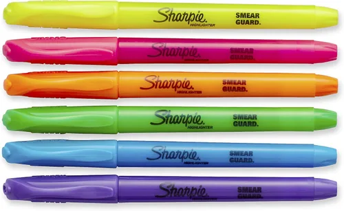 Miniatura 6 de SHARPIE Marcadores de bolsillo S-Gel Gel Bolígrafos Marcadores de punta de cincel pastel suave y bolígrafos de tinta de gel negra sin manchas