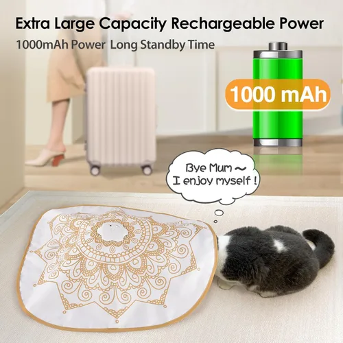 Miniatura 6 de ORSDA Juguetes para gatos de interior, juguetes interactivos 4 en 1 para gatos, juguete automático para gatos, juguete para gatitos, juguete