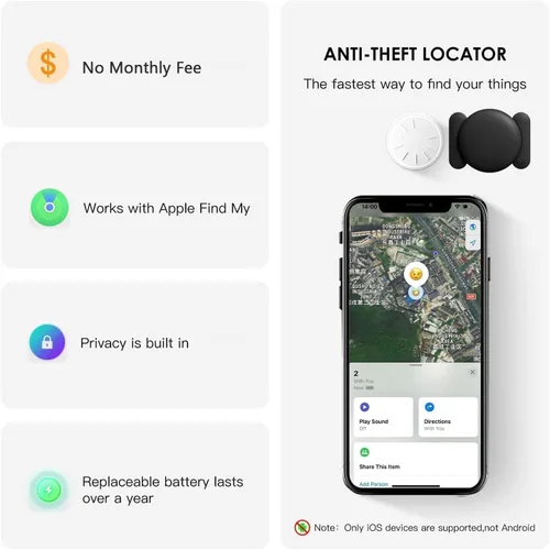 Miniatura 5 de Hongtop Mini GPS Tracker for Vehicles,No Monthly Fee Magnetic GPS Tracker,Full USA Coverage Hidden Car Locator for Vehicles,Kids,Elderly,and