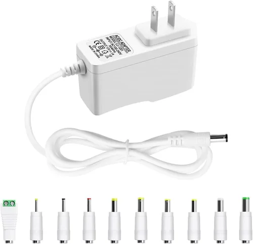 Miniatura 8 de Adaptador de fuente de alimentación de 12V 3A 36W AC/DC Cargador AC 100V-240V a DC 12Volt 3amp Cable de alimentación 2.5A 2A 1.5A 1A 1A 800mA 500mA