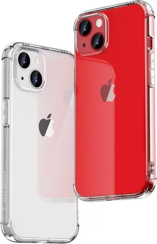 Miniatura 23 de ONES Funda transparente para iPhone 8 Plus/7 Plus, funda delgada de silicona TPU suave, funda protectora militar contra caídas para teléfono