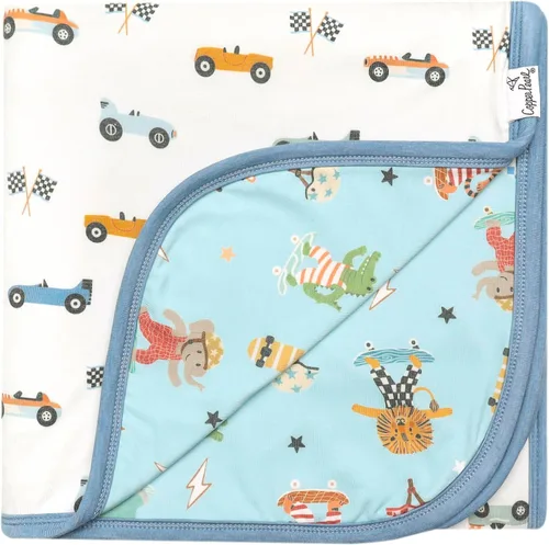 Miniatura 68 de Copper Pearl Manta de bebé de tres capas: edredones suaves para bebés para niños y niñas, transpirable, acogedora, manta para niños pequeños