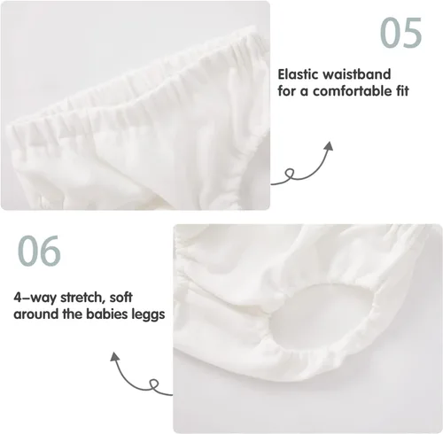 Miniatura 121 de pureborn Vestido de bebé niña 0-24 meses