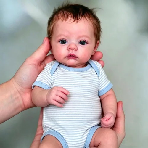 Anano - Muñecas Reborn de silicona de cuerpo completo de 19 pulgadas, muñeca de bebé de silicona completa, muñeca de bebé realista, muñecas Reborn